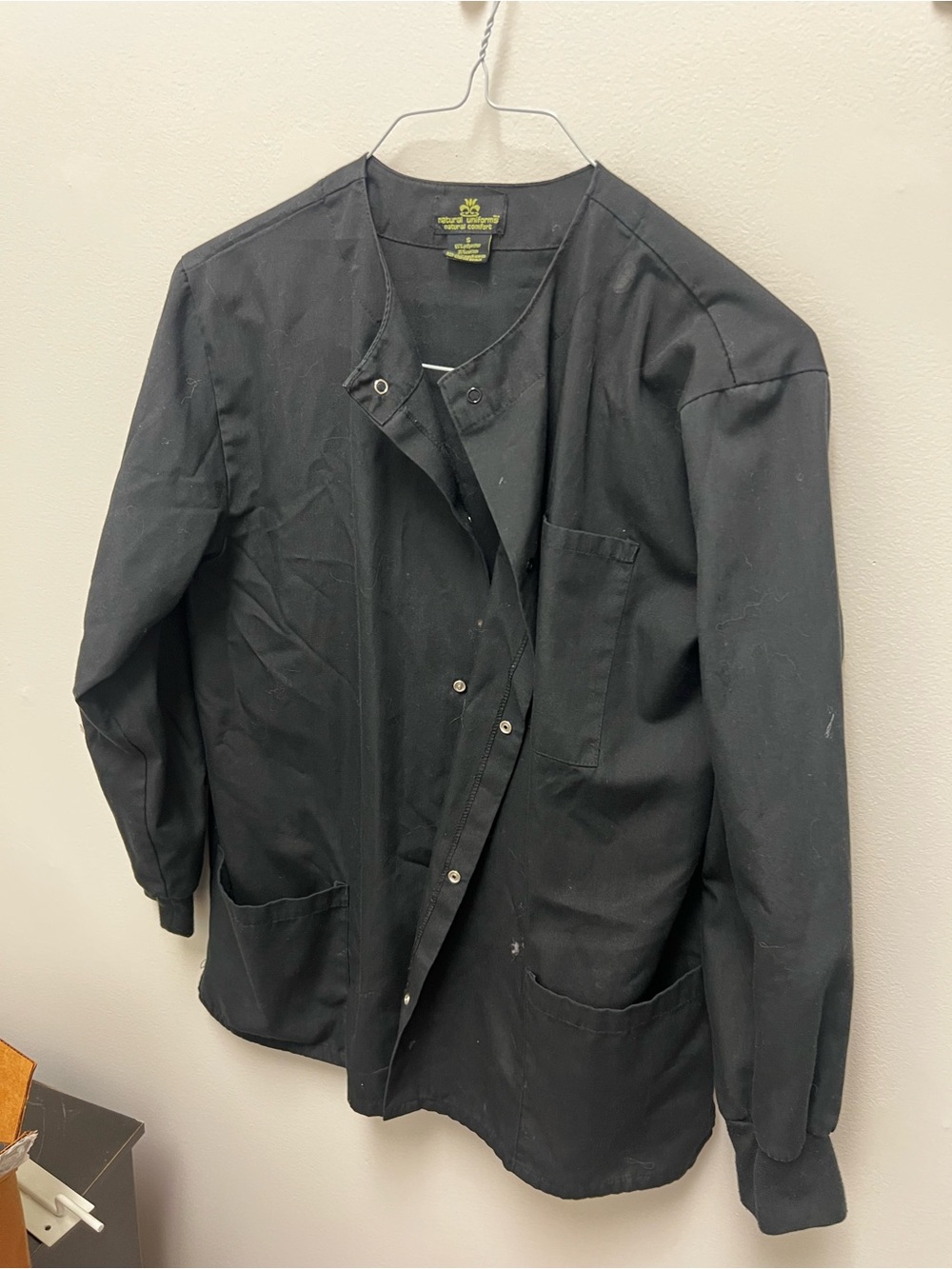 Women’s Black Lightweight Scrub Jacket
